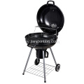 22.5 inch Charcoal Kettle Barbecue Grill Black